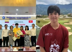 Nam sinh lớp 11 giành điểm tuyệt đối lý thuyết Olympic Vật lý quốc tế