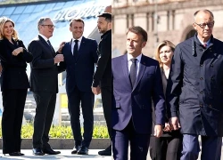 Nguyên thủ nhiều nước châu Âu đồng loạt tới Kiev
