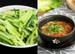 Thái nhỏ 3 nguyên liệu này rồi đem nấu thành món canh: Vị chua ngọt thanh mát, thơm ngon cực đưa cơm