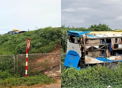 Vụ xe khách lao khỏi cao tốc ở Hà Nội: Phút bàng hoàng của hai vợ chồng nhân chứng