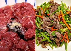 Xào thịt bò hay bị dai, lúc ướp nhớ cho những thứ này, thịt mềm dễ ăn, già trẻ đều mê tít