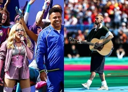 11 phút điên rồ của halftime show World Cup: Madonna mang Ronaldo trở lại, Justin Bieber hát quá hay, BTS - Shakira "nổ lớn"!