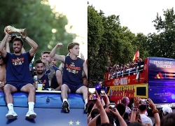 2 triệu CĐV nhuộm đỏ Madrid chào đón Tây Ban Nha rước cúp vàng World Cup trở về: Yamal làm "cơ trưởng" trong đêm lịch sử!
