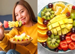 Ăn trái cây tráng miệng vào thời điểm này là lầm to, chỉ tiện chứ không tốt như nhiều gia đình vẫn nghĩ