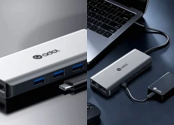 Asus trình làng dock USB-C Adol HC112: 11 cổng kết nối trong thiết kế siêu gọn 81g