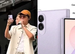 Ngôi sao ca nhạc làm lộ Galaxy Z Fold8 trước giờ sản phẩm ra mắt