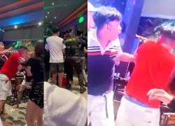 Nhóm thanh niên đánh nhau, náo loạn quán nhậu ở TPHCM