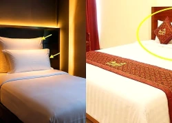 Tại sao các khách sạn luôn để 2 gối trên một giường đơn?
