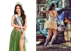 Á hậu Mỹ Duyên lên tiếng vụ cầm gạch ném vào nhà dân nói rõ nguyên nhân bất ngờ