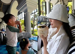 Chỉ chưa đầy 30 phút đã có gần 2000 người thích thú với hành động của mẹ con Phương Oanh