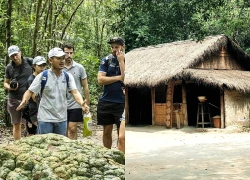 Dưới lòng đất địa đạo Củ Chi