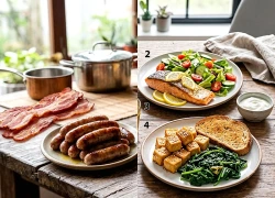 Gợi ý thực đơn 7 ngày giúp giảm mỡ nội tạng, hỗ trợ kiểm soát cân nặng