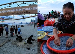 Trải nghiệm "Đón nhịp chợ cá bình minh" tại bãi biển Mân Thái