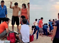 Hy hữu: Nhóm bác sĩ đang tắm biển phát hiện có người đuối nước, lập tức ứng cứu