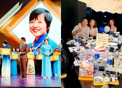 MC Thảo Vân khoe tin vui, Quỳnh Nga - Việt Anh công khai thân mật