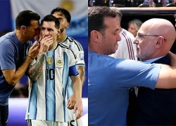 Messi có hành động bất thường trước chung kết, Scaloni lên tiếng bác bỏ