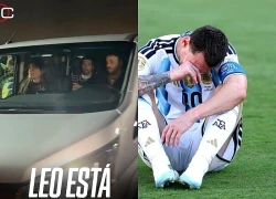 Messi lặng lẽ trở về quê nhà sau thất bại ở chung kết World Cup, rời đi bằng xe riêng dù hàng trăm CĐV thức trắng đêm chờ đón