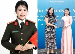 Nữ đại úy Công an Hà Tĩnh và hành trình chinh phục học bổng Chính phủ Australia
