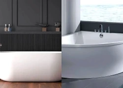 Phòng tắm nhỏ nên chọn bồn tắm nào? 6 tiêu chí giúp không gian vẫn rộng và tiện nghi