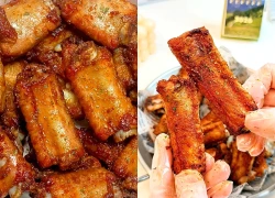 Tạm quên sườn xào chua ngọt đi, sườn heo nấu theo cách này, giòn tan bên ngoài, mềm mọng bên trong, đậm đà và ngon tuyệt!