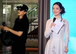 Tăng Thanh Hà lộ diện giữa ồn ào, MC Thuỵ Vân lên tiếng về tin đồn nghỉ VTV