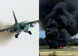 Tiêm kích Nga rơi xuống vùng Moscow, phi công phóng ghế thoát hiểm
