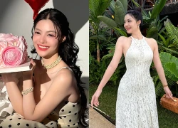 Á hậu Việt đã không còn giấu chuyện bí mật sinh con trai