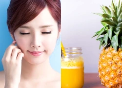 Bí quyết sở hữu làn da căng bóng, mịn màng chỉ nhờ một quả dứa