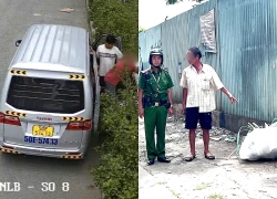 Camera an ninh "vạch mặt" người đàn ông lái xe tải đổ trộm rác ở TPHCM