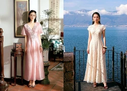 Đầm dự tiệc tối giản nhưng sang trọng, đẹp xuất sắc dưới mọi góc nhìn