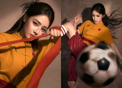Địch Lệ Nhiệt Ba gây sốt với loạt ảnh tuyên truyền phim Châu Tinh Trì