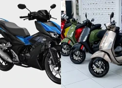 Mất gần 1/3 doanh số, xe côn tay 'hụt hơi' trước đà tăng của xe điện