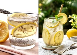 Mẹo pha nước chanh hạt chia ngon: Giảm cân, đẹp da mà không hại dạ dày