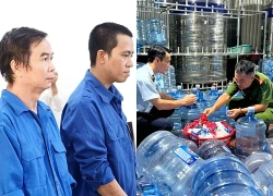 "Biến" nước máy thành nước khoáng đóng bình để bán ở TPHCM