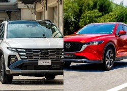 Đều giảm giá sâu, Mazda CX-5 và Hyundai Tucson bản thấp khác gì nhau?