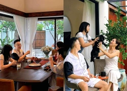 Gia đình 3 thế hệ sống ở biệt thự 500m2 của nam ca sĩ Việt lấy vợ cựu người mẫu