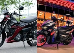 Honda, Yamaha, Suzuki đồng loạt tung xe mới, xe xăng lấn át xe điện