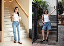 Phối đồ với giày búp bê vừa thoải mái vừa năng động cho cả ngày dài