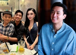 Quốc Trường xuất hiện bên con trai 7 tuổi