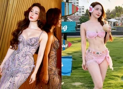 Sắc vóc nóng bỏng, thời trang nữ tính trẻ trung của Quỳnh Nga ở tuổi U40