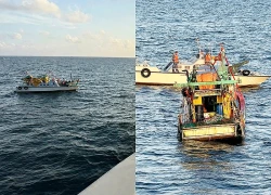 Tàu cá quay vòng tròn bất thường trên biển, phát hiện 2 ngư dân mất tích