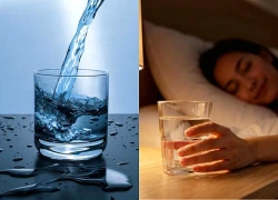 Thói quen uống nước trước khi ngủ: Lợi ích và tác hại cần biết