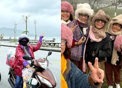 3 cô giáo về hưu gần 70 tuổi tự lái xe máy từ Đồng Tháp ra Hà Nội du lịch