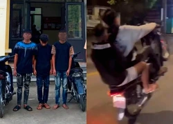 Đăng clip đi xe một bánh lên mạng, hai thanh niên bị tịch thu phương tiện