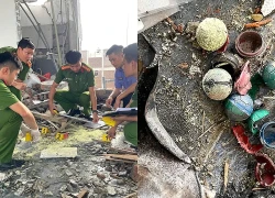 Hiện trường vụ nổ ở dãy nhà trọ khiến 3 người hôn mê, nguy kịch ở Phú Thọ