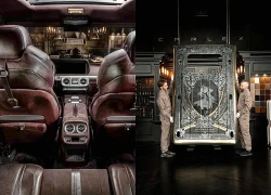 Mercedes G-Class độc bản giá 3,5 triệu USD, riêng phần nóc mất hơn 3.000 giờ chế tác