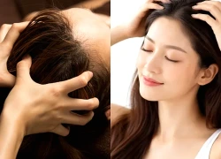 Muốn tóc trông dày khỏe hơn, đừng bỏ qua bước massage da đầu