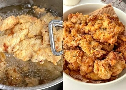 Nhờ có bí quyết này mà tôi làm được món gà rán giòn không xương giòn tan bên ngoài, mềm mọng bên trong