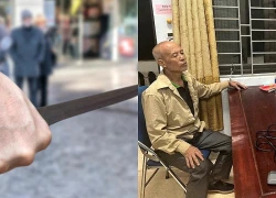 Tạm giữ đối tượng chặn đường xin tiền, cầm dao đe dọa công an
