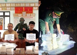 Truy bắt chiếc xe bán tải nghi vấn, phát hiện gần 29kg ma túy